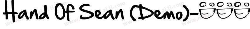 Hand Of Sean (Demo)字体转换